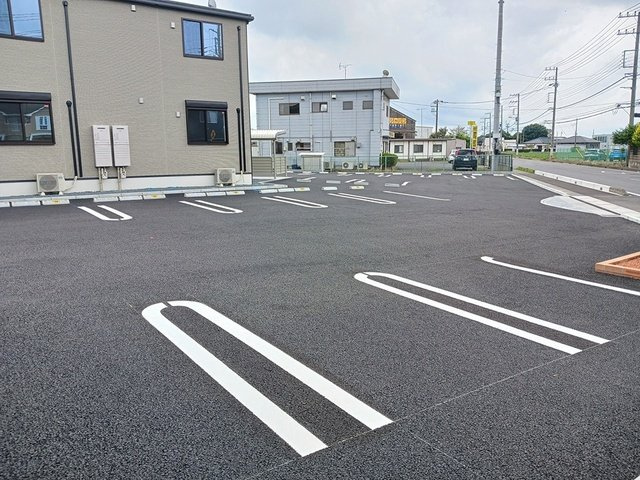 フランメゾンＡの駐車場|駐車スペースもあります