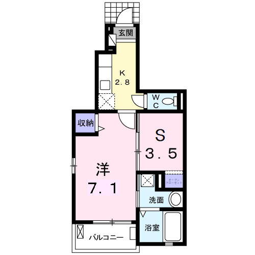 リヴェールの間取り