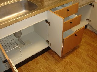 レジデンス　Ｏの収納|キッチン収納