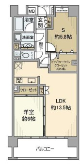 クレストフォルム上野グランステージの間取り|間取りです。