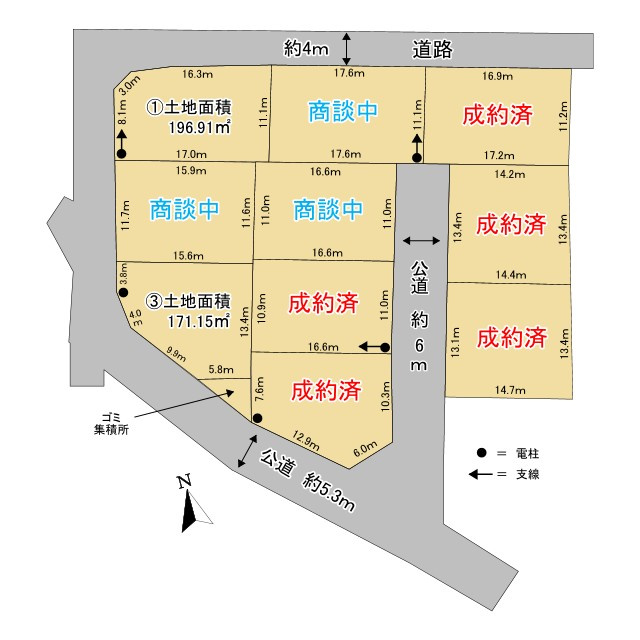 員弁郡東員町鳥取【全10区画】