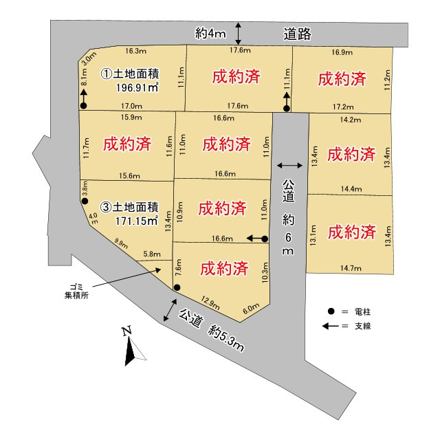員弁郡東員町鳥取【全10区画】