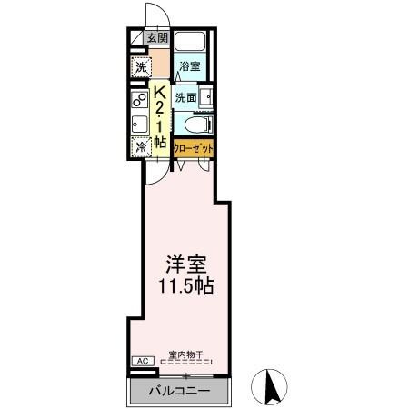 スピアナート北石堂の間取り
