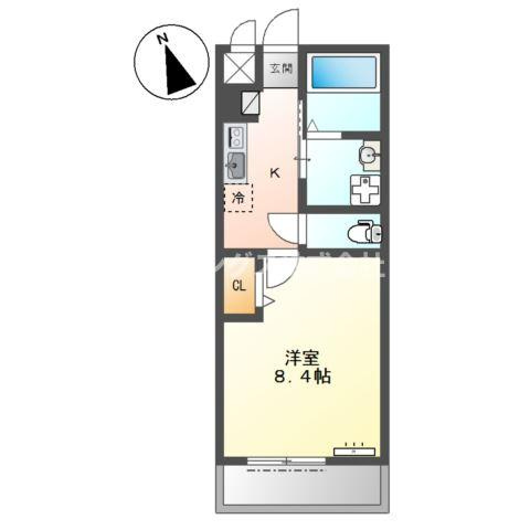 ヴィーヴル（ｖｉｖｒｅ）の間取り