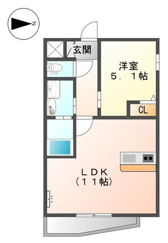 ヴェルデみなみの間取り