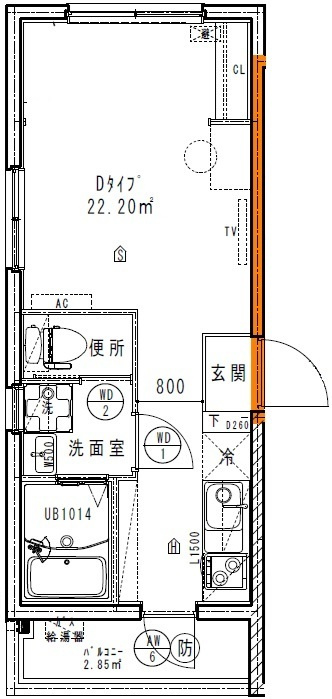 シュロス練馬高野台の間取り
