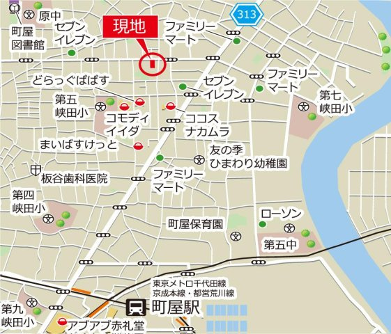 大一ビルの周辺