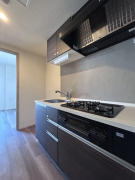 調布市国領町７丁目のアパートのキッチン
