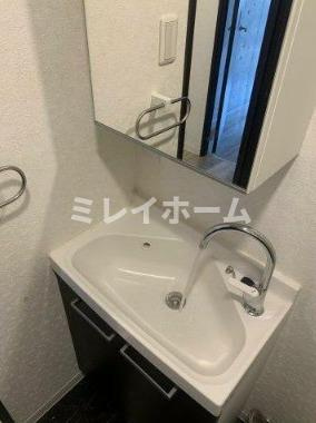 フォセット南大井の洗面所