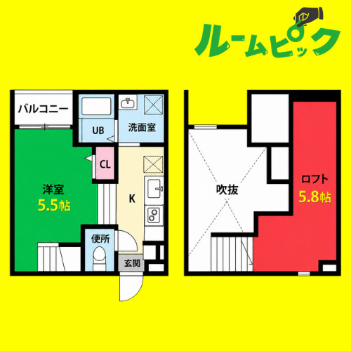 Pinofiore　Erba　名古屋市賃貸　仲介手数料無料の間取り