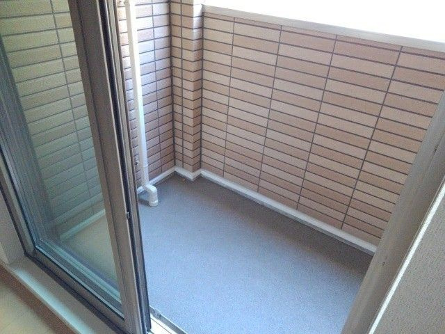 サンパティークⅡのバルコニー