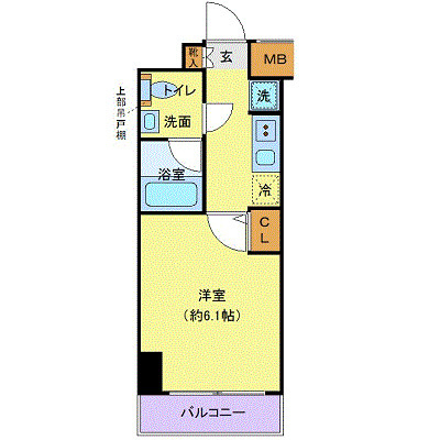 プレール・ドゥーク豊洲の間取り