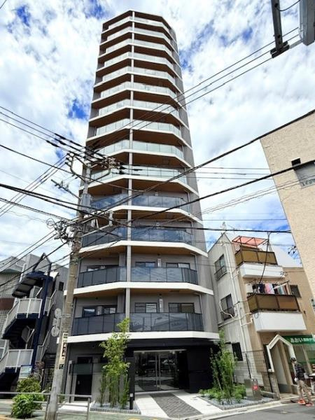 アジールコート町屋の外観|外はこのようになっています