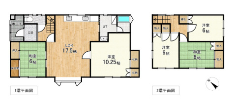 【角地の開放感】昭和エリアの利便性と、木の温もりあふれる室内が魅力の住まいの間取り