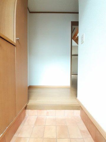 ビレッジあいＣの玄関|きれいな玄関です