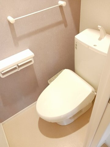 メゾン・ド・ポポラスＢのトイレ|コンパクトで使いやすいトイレです