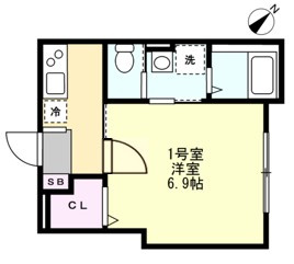 ベイルーム相武台前の間取り