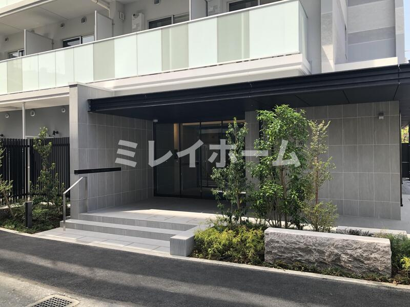 テラス大鳥居エアーズのエントランス