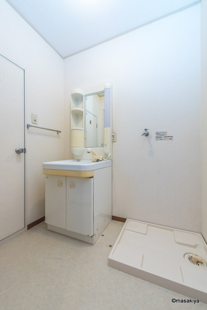 セジュール8たなかの洗面所|洗面・脱衣　シャンプードレッサー付き。