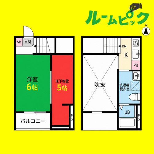 Ju-Jitsu　Terrace　名古屋市賃貸　仲介手数料無料の間取り