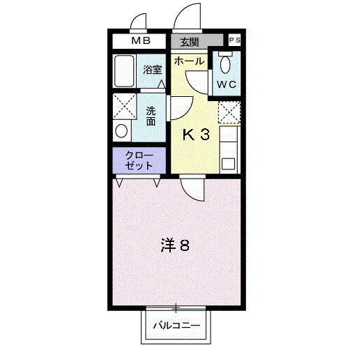 【間取り】 | シャトー長尾