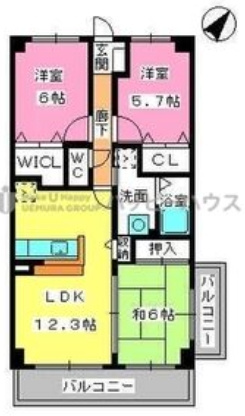 【間取り】 | サントラップアベニュー