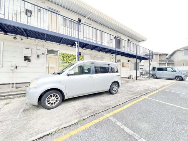善ハイツの駐車場|駐車場です