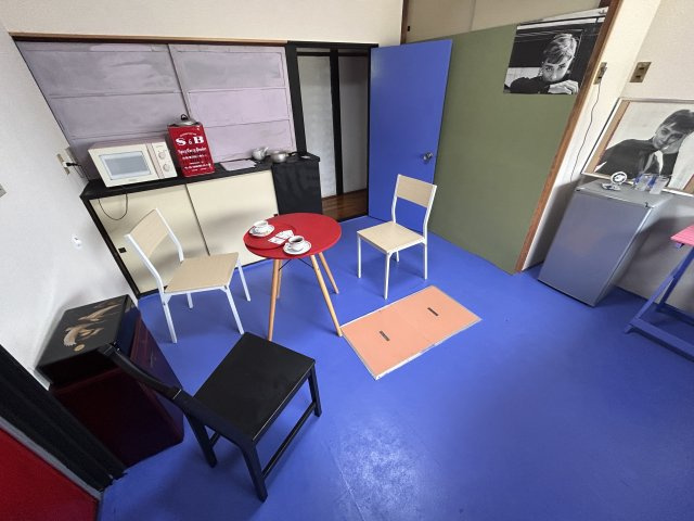東伊豆町　片瀬の居間・リビング