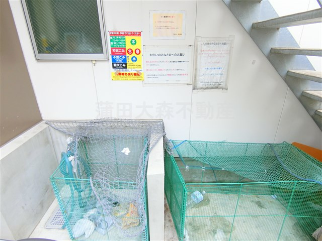 ブロードスカイ西六郷のその他共用部分|ゴミ置き場