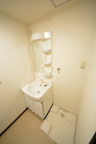 フジパレス谷町A棟　大江小学校区の独立洗面台|フジパレス谷町Ａ棟　洗面脱衣所