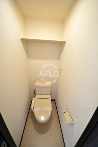 フジパレス谷町A棟　大江小学校区のトイレ|フジパレス谷町Ａ棟　温水洗浄便座