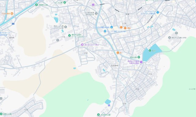 相生市古池本町　第3期　新築一戸建ての地図