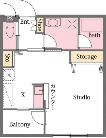 アルベージュの間取り|間取り図