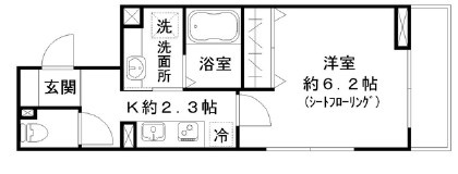 クリエストの間取り|間取りです。