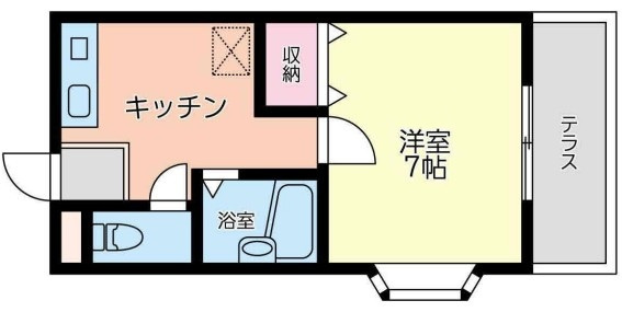 ドミールＪの間取り