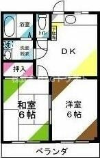 【間取り】 | 白石コーポＡ