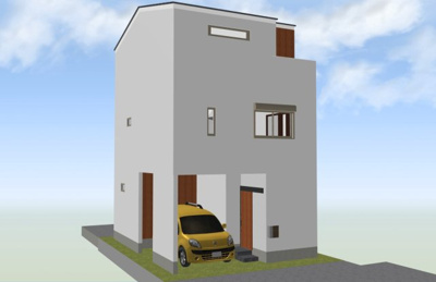 【外観パース】 | 東大阪市吉田4丁目【条件付売土地】