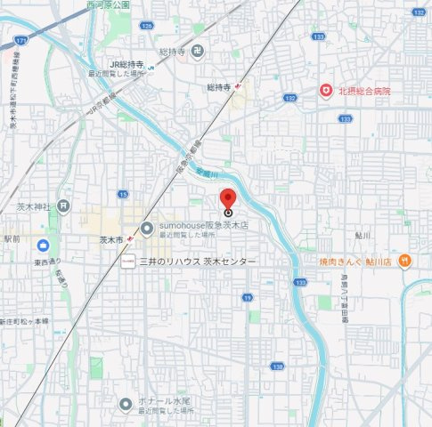 サンアベニューの地図