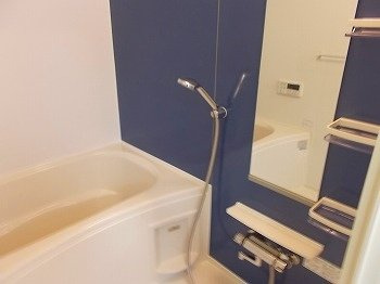 プラシード三宅の浴室