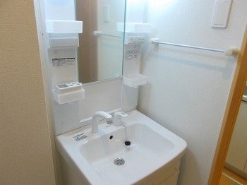 プラシード三宅の洗面所