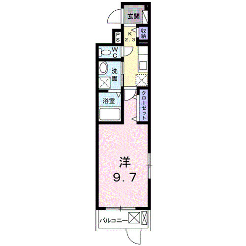 アリュールの間取り
