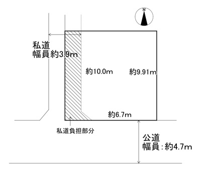 【外観】 | 緑町5丁目　古家付き土地