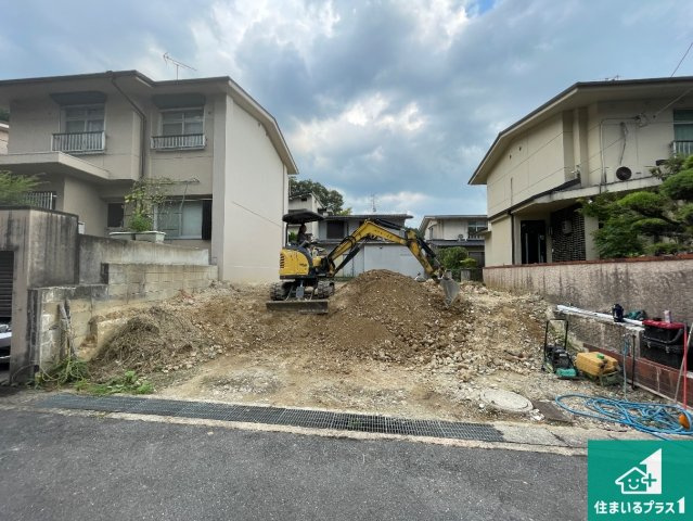 京都市伏見区醍醐勝口町　第1期　新築一戸建ての外観|現在の進捗状況です！順調に作業進行中、完成が待ち遠しいです！詳細の間取り等、お気軽にお問い合わせください！