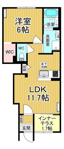 【間取り】 | リッチ・モンド | カップルさんにオススメのお部屋です♪