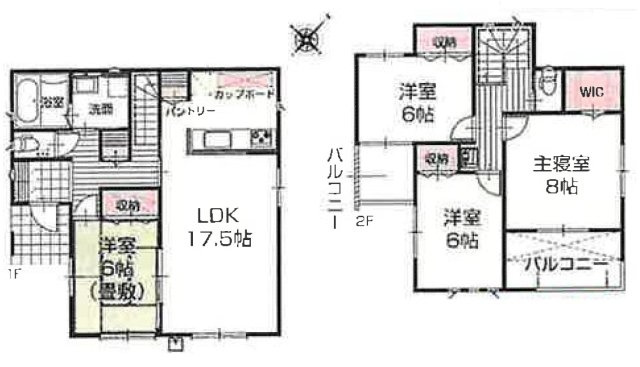 飯能市青木・全11棟　新築一戸建　6号棟