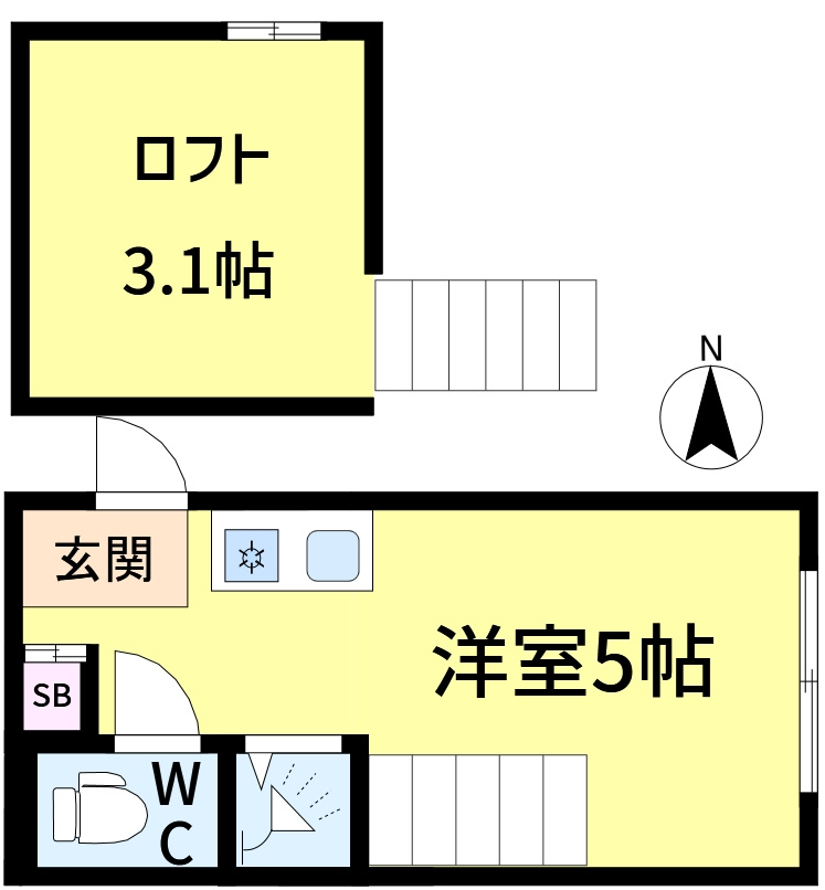 ハーモニーテラス新小岩Ⅱの間取り