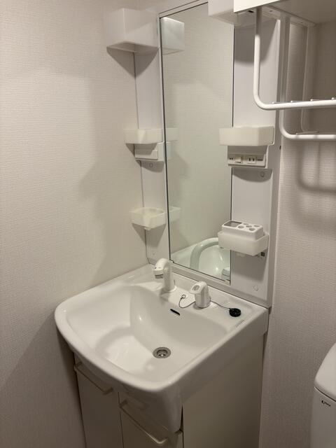 稲城市矢野口の賃貸マンションの洗面所