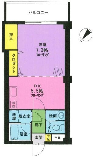 【間取り】 | グランシャリオ雪谷