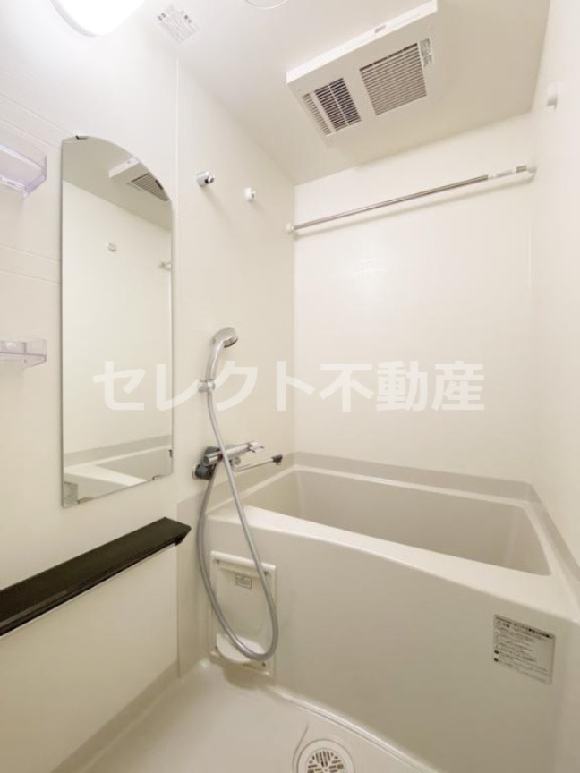 プレサンス名古屋駅ゲートの浴室|ゆったり過ごせるお風呂です