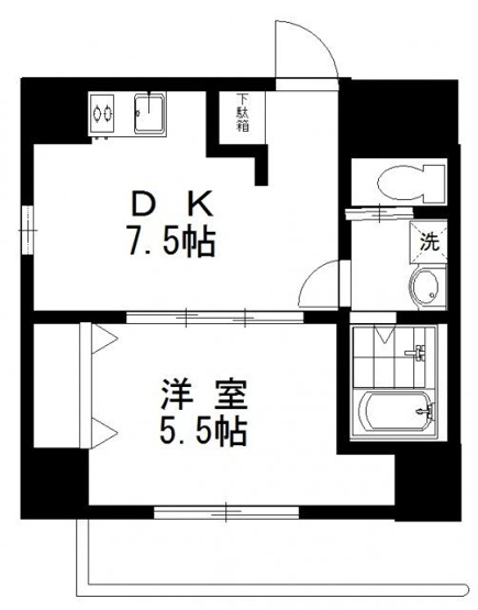 【間取り】 | レジデンスYJ(レジデンスワイジェー)